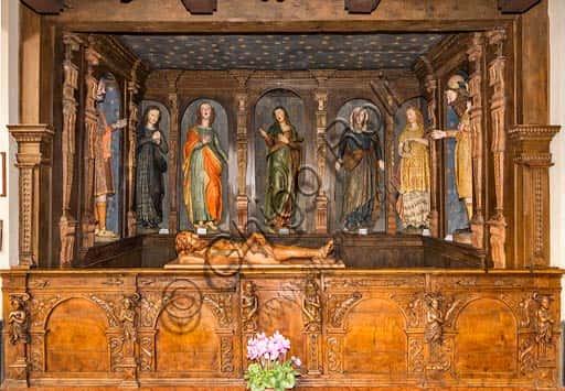 Lamentation of Christ by Gioan Pietro Rocca in Bormio