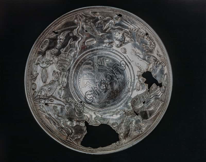 Silver Cup from the Treasure of Lovere: Hellenistic Artifact at Civic Museum