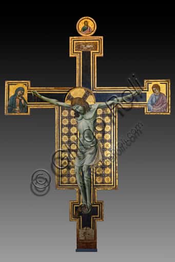 Altar Crucifix by the Master of St. Chiara in the St. Francis Museum, Montefalco