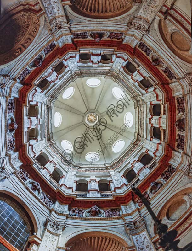 Dome of the Octagonal Baptistery, Church of St. Mary near St. Satyrus, Milan