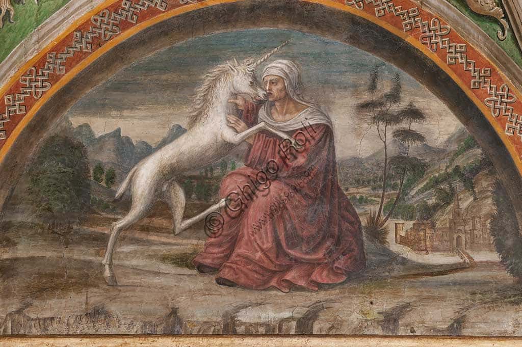 The Lady and the Unicorn: Alessandro Araldi's Fresco in Parma (1514)