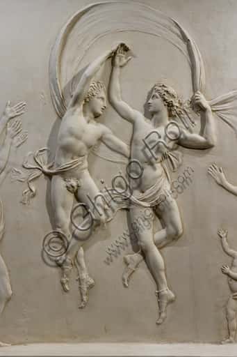 Dance of Alcinous' Children by Antonio Canova: Plaster Sculpture 1790-1792