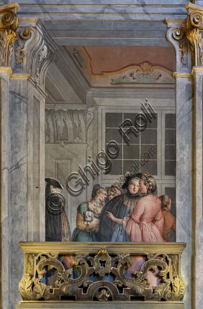Decorazione del Foyer del Teatro Grande di Brescia: analisi architettonica