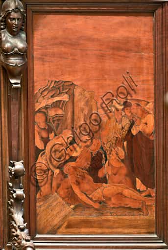 "The Entombment": Wood Intarsia in Genoa's St. Lawrence Cathedral