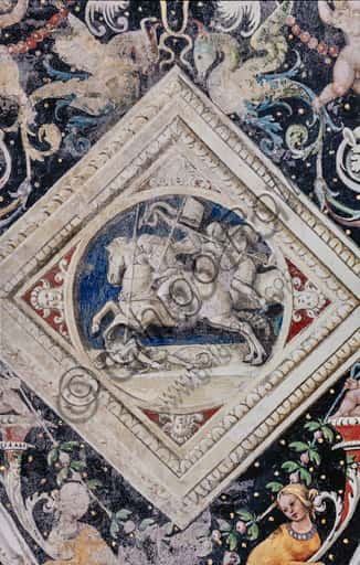 Affreschi della Volta della Libreria Piccolomini: Grottesche all'Antica