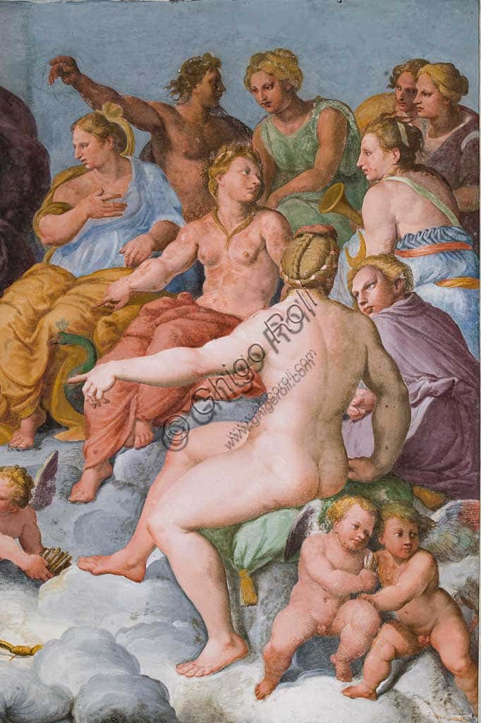 The Assembly of Gods by Giovanni Battista Castello in Genoa