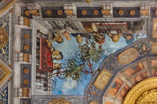 Garofalo Fresco in Ferrara: Cat and Musical Instrument in the Aula Costabiliana