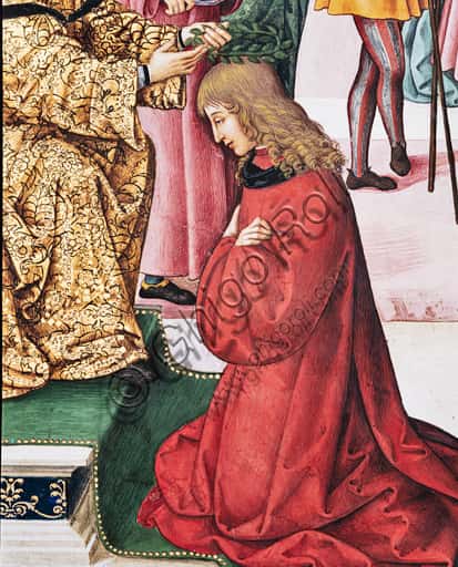 Pinturicchio Fresco Detail: Aeneas Sylvius Crowned Poet by Frederick III