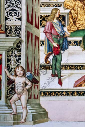 Pinturicchio Fresco: Aeneas Sylvius Piccolomini Crowned Poet Laureate