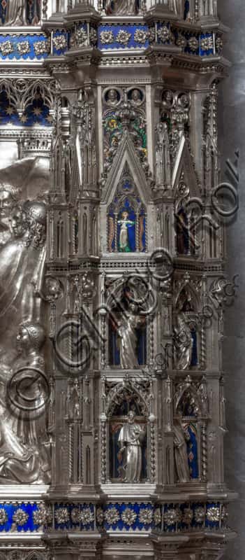 Dettaglio dell'Altare d'argento del Tesoro di San Giovanni, Museo dell'Opera del Duomo di Firenze