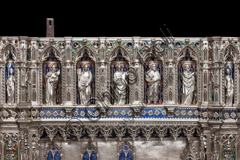 Detail of the Silver Altar: Prophets and Saints in the Florence Cathedral Museum