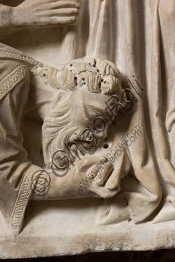 Funeral monument of Cardinal Luca Fieschi in Genoa, Italy