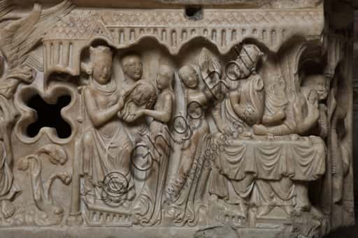 Ark of St. John the Baptist in Genoa: Herodias Receives the Saint's Head