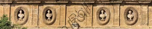 Porta Nuova Tower: Female Busts on the Palace of the Normans