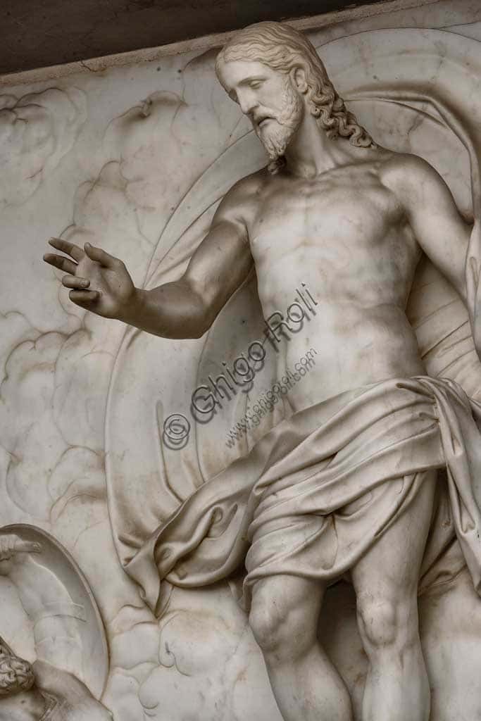 Cristo Risorto: Altorilievo Marmoreo del Mausoleo di San Pio V