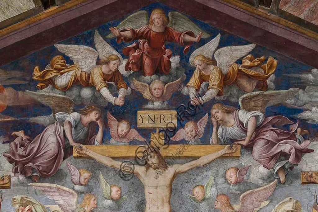 The Crucifixion: Fresco by Bernardino Luini in Lugano (1529)