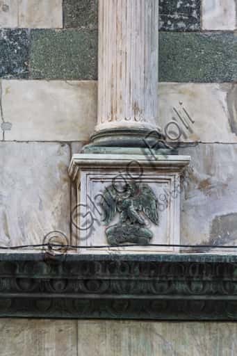 The Calimala Guild Emblem: Eagle and Cloth Bale on Florence Baptistery
