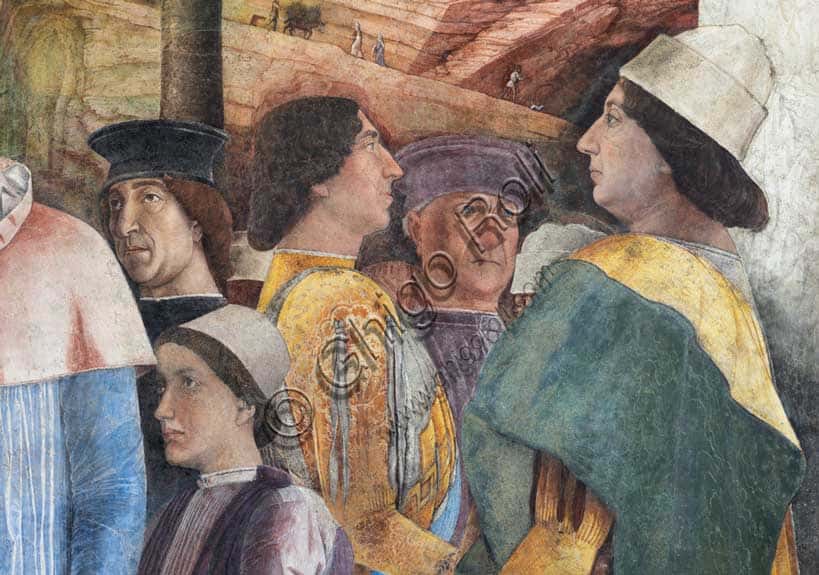 Federico Gonzaga in Mantegna's 'The Meeting': detail of the Bridal Chamber