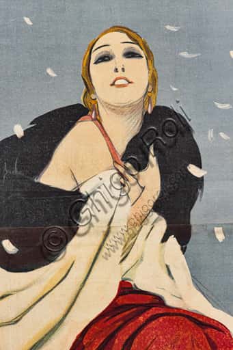 Marcello Dudovich's 'La Rinascente, Padova' Vintage Advertising Poster