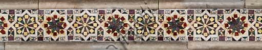 Geometric Mosaics of Palazzo dei Normanni: Detail in King Roger's Room