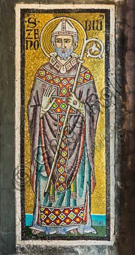 Mosaic of St. Zenobius in the Florence Baptistery: East Gallery Detail