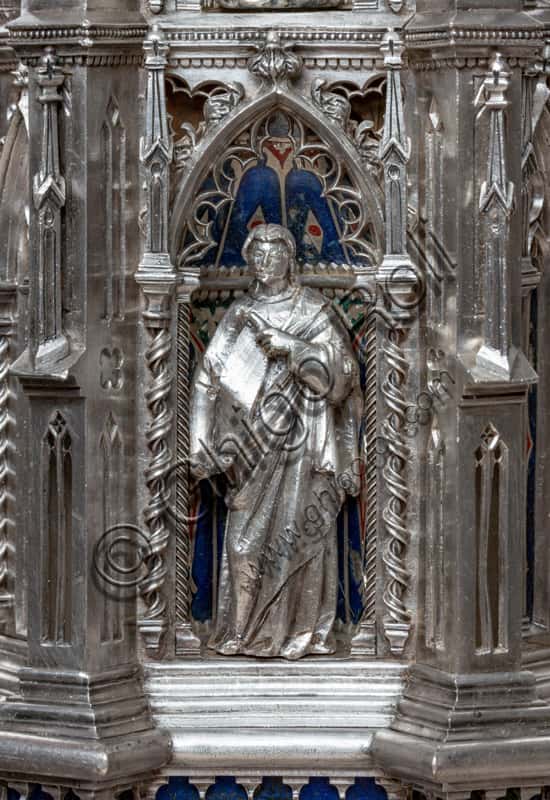 The Silver Altar of St. John's Treasure: Niche Detail in the Florence Cathedral Museum