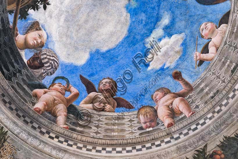 Vault Oculus of the Camera degli Sposi, Mantegna | Ducal Palace Mantua