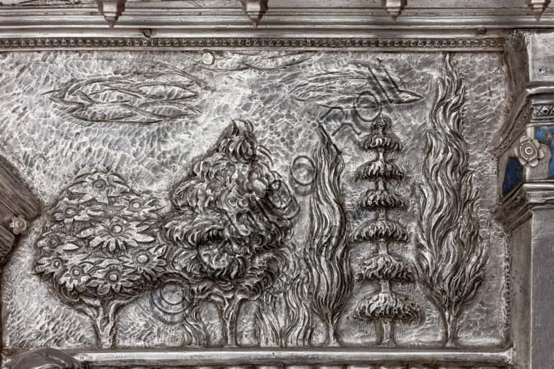 Paesaggio con alberi di Bernardo Cennini nel Museo dell'Opera del Duomo, Firenze