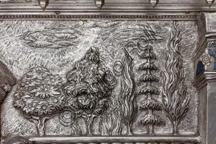 Paesaggio con alberi di Bernardo Cennini nel Museo dell'Opera del Duomo, Firenze