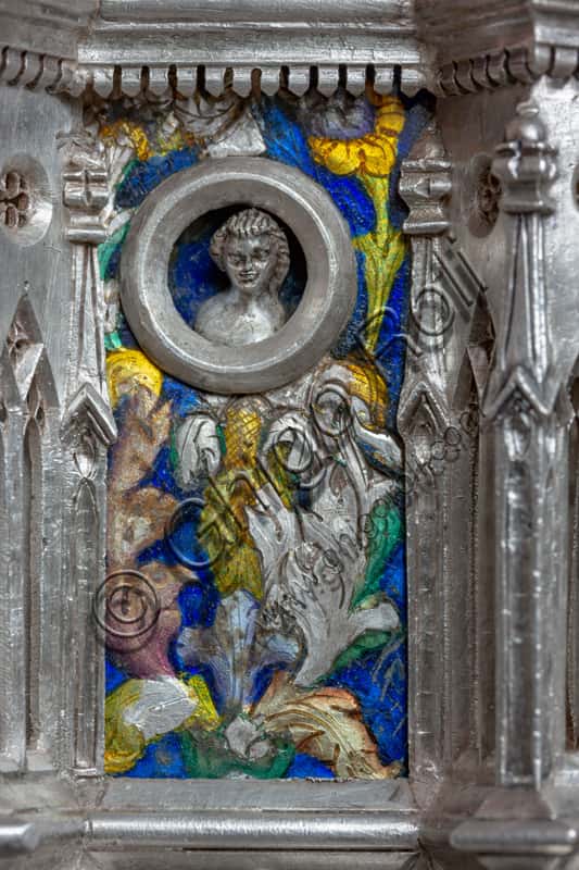 Altare d'Argento del Duomo di Firenze: Dettaglio del Quinto Pilastro