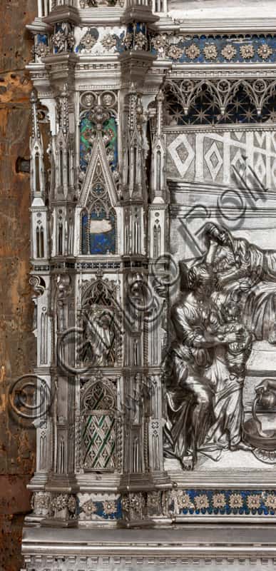 Silver Altar of Florence Cathedral: Detail of the Left Pillar