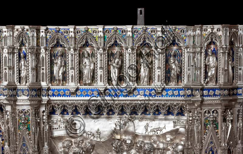 Silver Altar of St. John: Detail of the Prophets and Saints