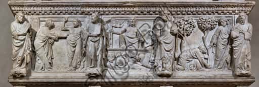 Bas-Relief Detail from the Funerary Monument of Gastone della Torre in Florence