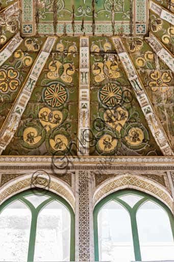 Compass Rose (Winds Rose) of the Winds Room in the Palace of the Normans, Palermo