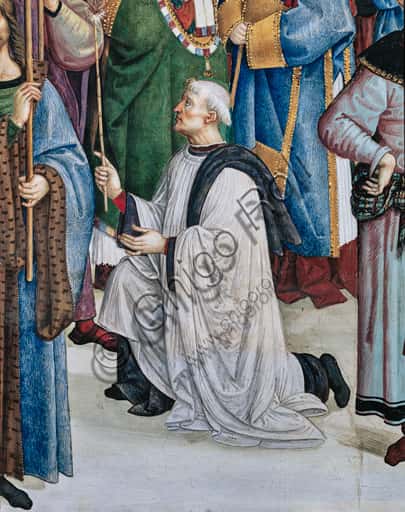 Pinturicchio's Fresco: Pope Pius II Enters St. Peter's in Siena Cathedral