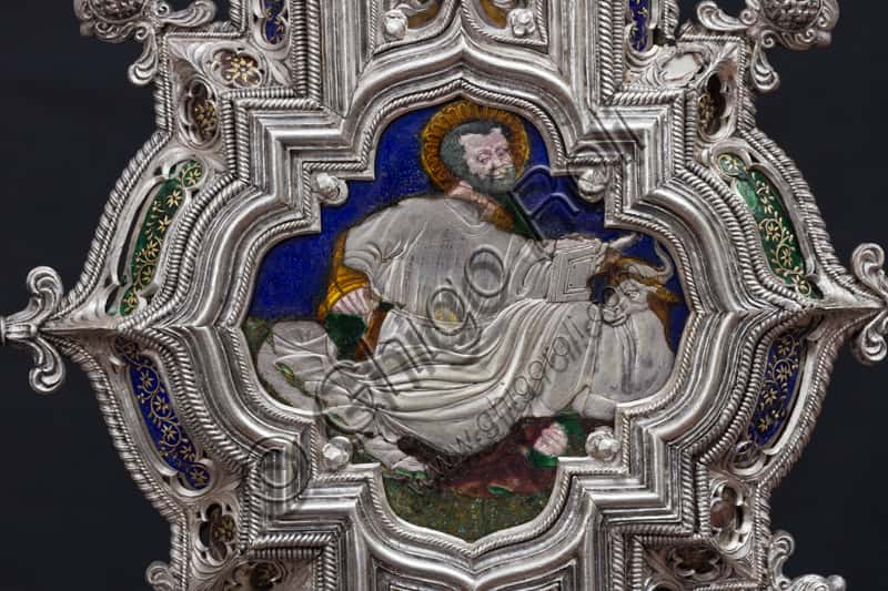 Cross of the Treasure of St. John: St. Luke and the Ox at the Opera del Duomo Museum