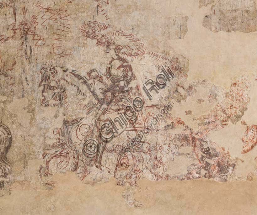 Knight Detail from the Tournament-Battle of Louvezerp by Pisanello