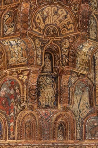 Wooden Muqarnas Ceiling of Palatine Chapel: Fatimid Iconography