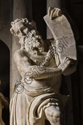 Moses Statue by Giangiacomo Della Porta, Genoa Cathedral (San Lorenzo)