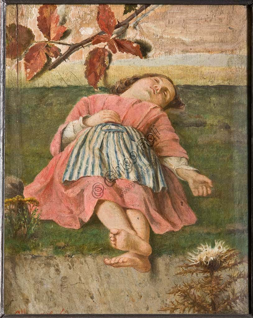 Dipinto "La Bimba Addormentata" di Albano Lugli: Analisi dell'Opera
