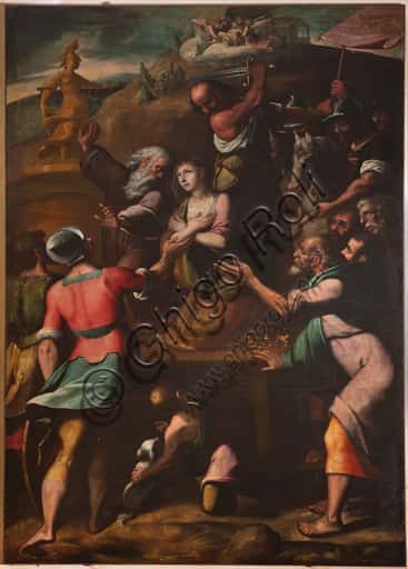 Martyrdom of St. Catherine: Painting by the Semino in Genoa Cathedral