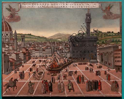 The Burning at the Stake of Fra Girolamo Savonarola in Piazza della Signoria