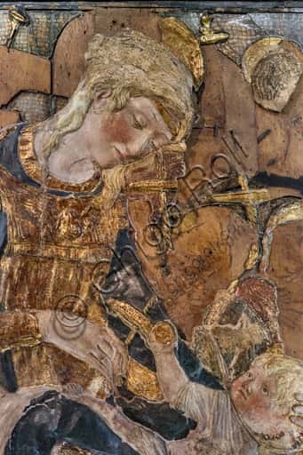 Donatello: Madonna dei Cordai - Analisi del particolare scultoreo