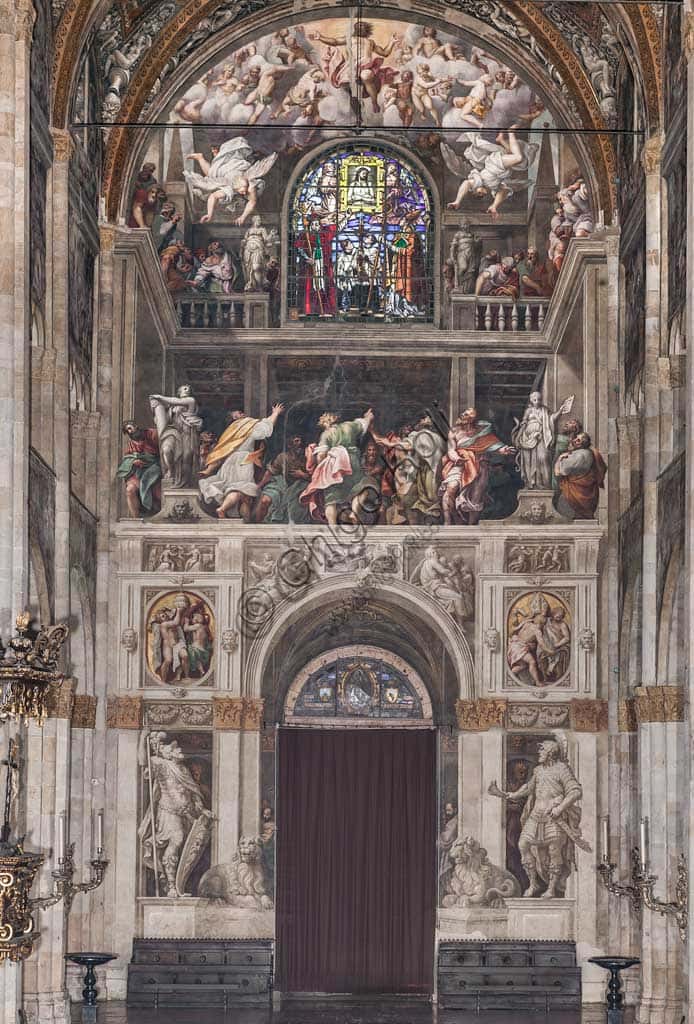 The Nave and Counter-Façade of Parma Cathedral