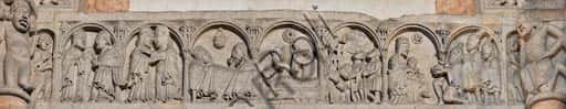 The Left Portal Epistyle of Piacenza Cathedral: Romanesque Sculptures