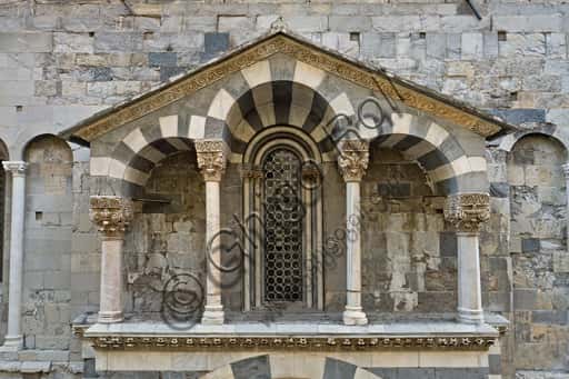 The Romanesque Aedicule of the Prothyrum at St. Gotthard Doorway, Genoa Cathedral