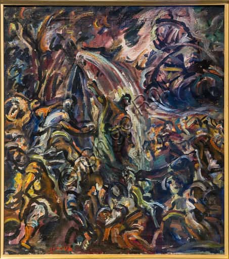 Emilio Vedova - Moses Causes Water to Flow from the Rocks (1942) | Museo Novecento Florence