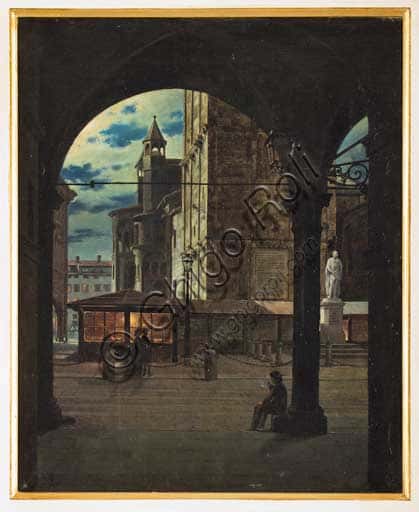 Veduta Notturna di Modena: il Dipinto di Ferdinando Manzini