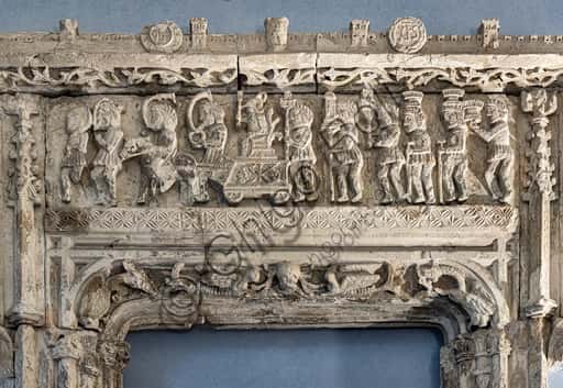 Finestra Istoriata Tardo Gotica Aragonese di Palazzo Marongiu a Sassari