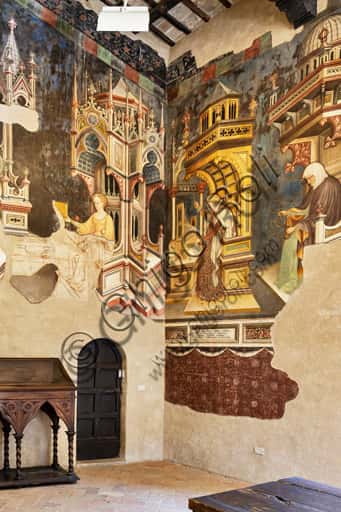 Sala delle Arti Liberali a Foligno: affreschi di Gentile da Fabriano